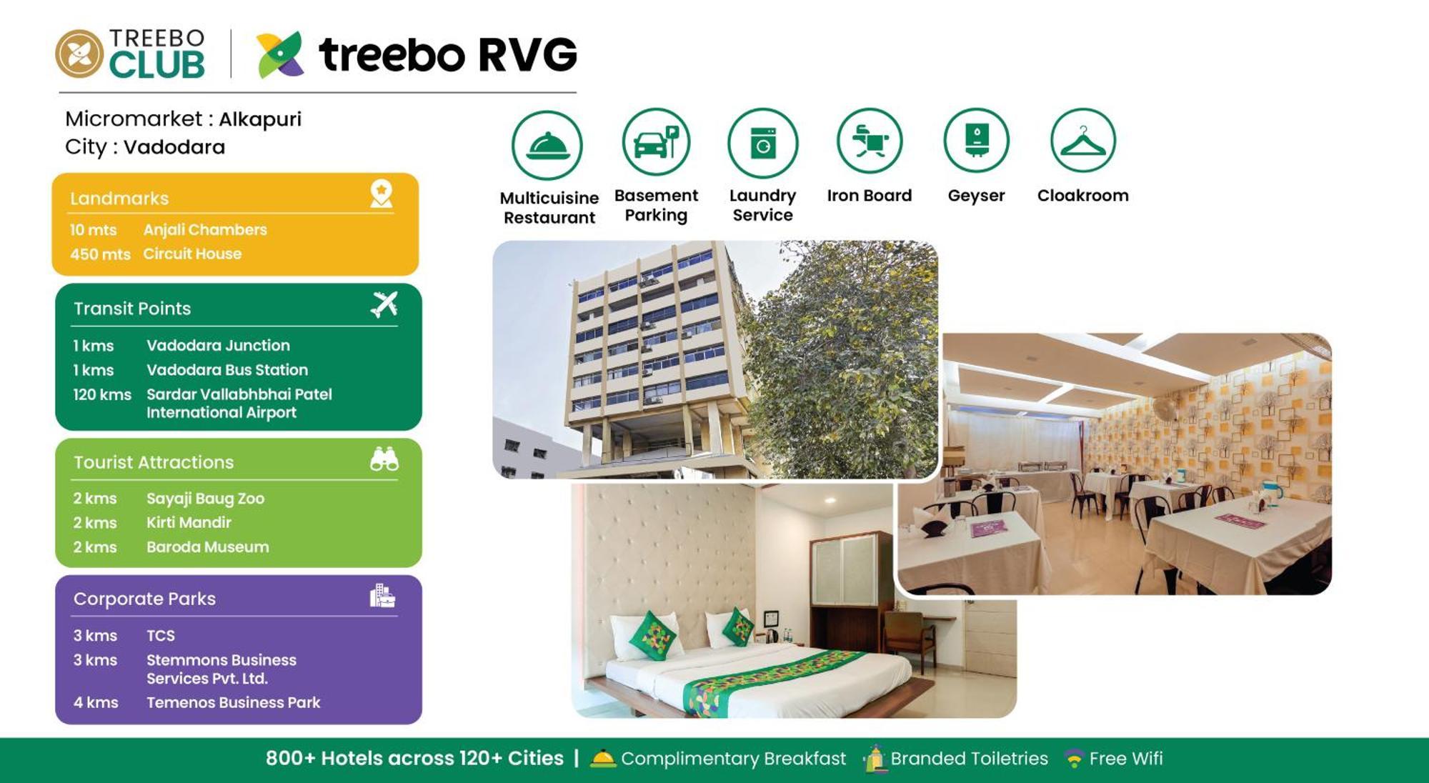 Hotel Rvg Vadodara Exterior foto